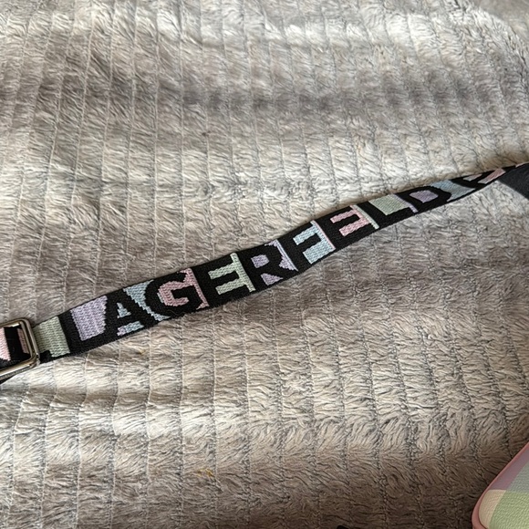 Karl Lagerfeld Multicolor Checkered Crossbody Bag - Picture 2 of 10